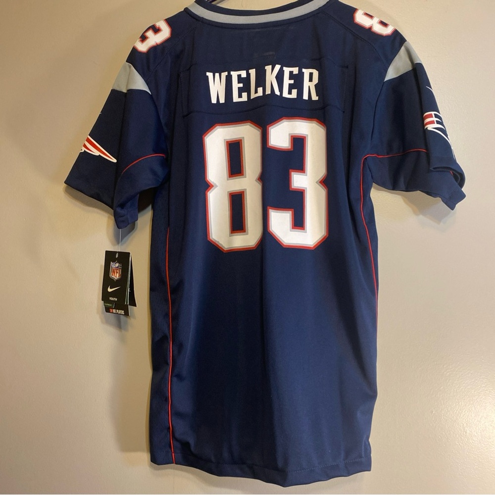 Wes Welker‎ NFL New England Patriots Nike OnField Youth XL Jersey Nwt MSRP $70